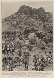 Die Kämpfe an der indischen Grenze, mit der Tirah-Expedition